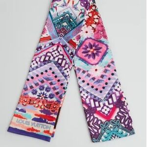 Louis Vuitton Multicolor Paradis Silk Bandeau